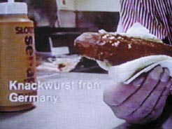 Knackwurst from germany