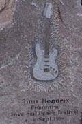 Jimi Hendrix Gedenkstein