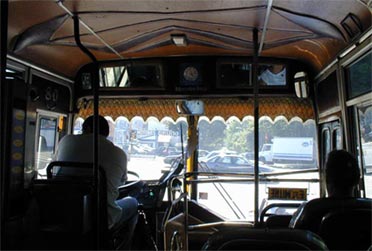 Busfahrt in Buenos Aires