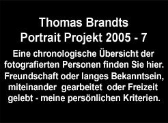 Thomas Brandts Portrait Projekt 2005-7